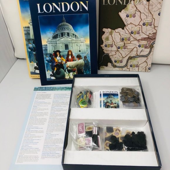 London Board Game, First Edition, Tree Frog Martin Wallace Complete - Picture 2 of 8